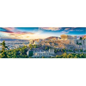 Puzzle panoramic 500 piese - Acropolis Atena | Trefl imagine