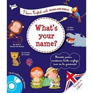 What's your name? I learn english with Peter and Emily! - *** imagine