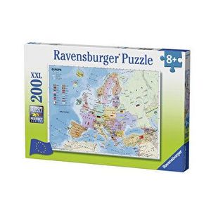 Puzzle Harta Europei, 200 piese imagine