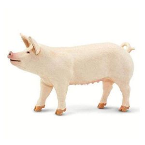 Figurina Safari - Porc Marele Alb imagine
