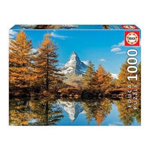 Puzzle Matterhorn Mountain in Autumn, 1000 piese imagine