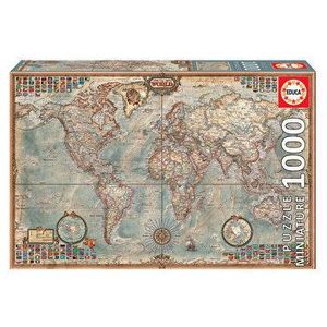 Puzzle Political Map of The World, 1000 piese imagine