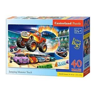 Puzzle MAXI Monster Truck, 40 piese imagine