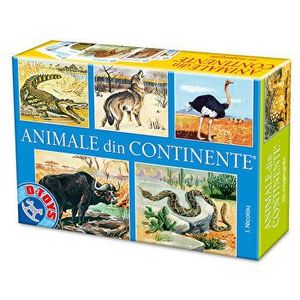 Joc romanesc - Nicolau - Animale din continente imagine