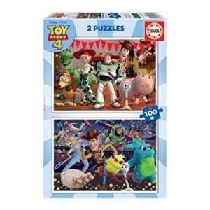 Puzzle Toy Story 4, 2 x 100 piese imagine