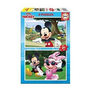 Puzzle 2 in 1 Mickey and Friends, 40 piese imagine