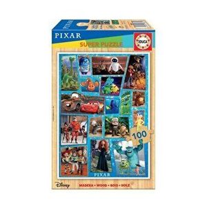Puzzle Disney Pixar, lemn, 100 piese imagine
