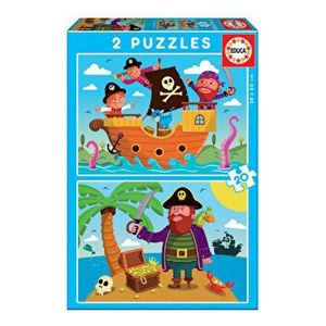 Puzzle Pirates, 2 x 20 piese imagine