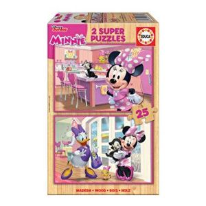 Puzzle Minnie Happy Helpers, 2 x 25 piese imagine