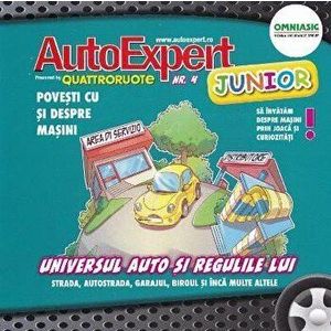 AutoExpert Junior Nr.4. Povesti cu si despre masini. Universul auto si regulile lui - *** imagine
