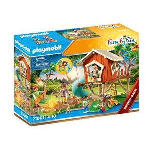 Set Playmobil Family Fun - Casa din copac si tobogan imagine