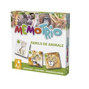 Joc Memotrio - Familii de animale imagine
