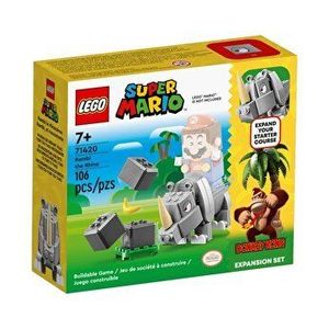 LEGO Super Mario - Set de extindere Rinocerul Rambi 71420 imagine