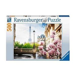 Puzzle Ravensburger Primavara in Paris, 500 piese imagine