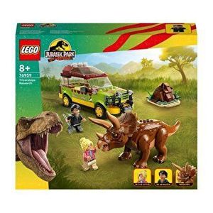 LEGO Jurassic World - Cercetarea dinozaurului Triceratops 76959 imagine