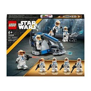 LEGO Star Wars - Pachet de lupta Clone Trooper al lui Ahsoka din Compania 332 75359 imagine
