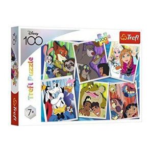 Puzzle Trefl Disney - Minunata lume, 100 piese imagine