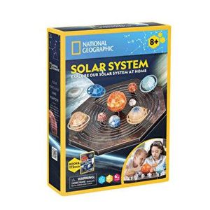 Puzzle 3D Sistemul Solar, 173 piese cu brosura in romana imagine