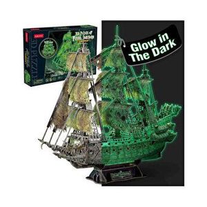 Puzzle 3D Flying Dutchman lumineaza in intuneric, 360 piese imagine