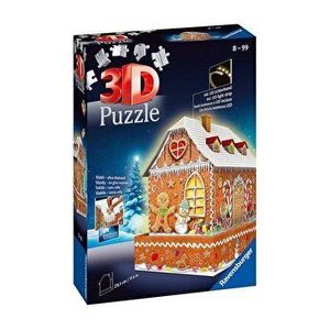 Puzzle 3D Ravensburger Casa Turta Dulce, 216 Piese imagine