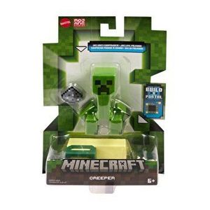 Figurina Minecraft Craft a Block - Creeper, 8 cm imagine