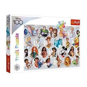 Puzzle Trefl Disney 100 - Magia Disney, 300 piese imagine