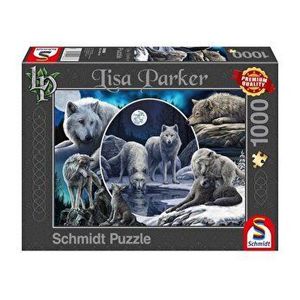 Puzzle Schmidt - Lisa Parker - Lupii magnifici, 1000 piese imagine