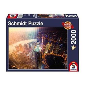 Puzzle Schmidt - De la zi la noapte, 2000 piese imagine
