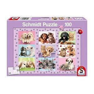 Puzzle Schmidt - Animale de companie, 100 piese imagine