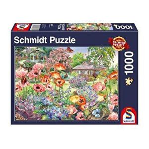Puzzle Schmidt - Gradina inflorita, 1000 piese imagine
