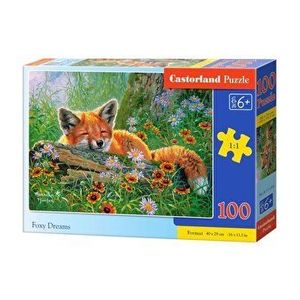 Puzzle Foxy Dreams, 100 piese imagine