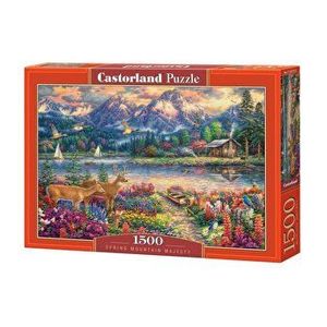 Puzzle Spring Mountain Majesty, 1500 piese imagine