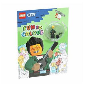 Carte de colorat Europrice Fun to Colour LEGO City - Tread Octane imagine