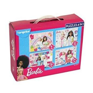 Puzzle Barbie 4 in 1, 63 piese imagine