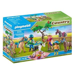 Set de joaca - Country - Picnic cu caluti | Playmobil imagine