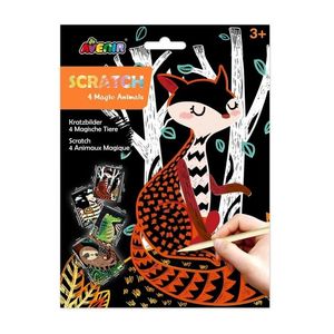 Set creativ - Scratch - Magic Animals | Avenir imagine