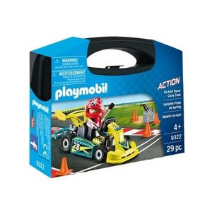 Set de joaca - Action - Go-Kart Racer Carry Case (9322) | Playmobil imagine