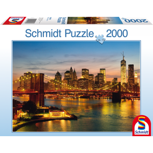 Puzzle 2000 piese - New York | Schmidt imagine