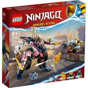 LEGO® Ninjago - Motocicleta de viteza robot transformator a Sorei (71792) imagine