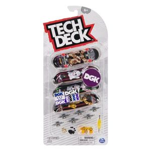 Set mini placa skateboard Tech Deck, 4 buc, DGK, 20140758 imagine