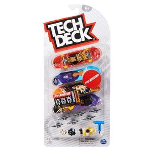 Set mini placa skateboard Tech Deck, 4 buc, Finesse, 20140740 imagine