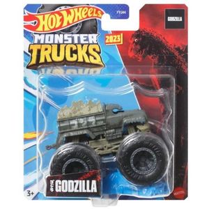 Masinuta Hot Wheels Monster Truck, Godzilla, HKM37 imagine