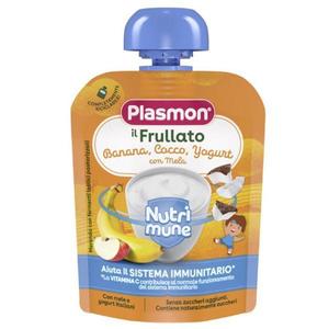 Gustare Nutrimune Banane, Cocos, Iaurt si Mere - Plasmon, 8 luni+, 85 g imagine