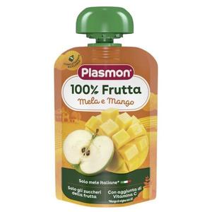 Piure Mar si Mango Fara Gluten - Plasmon 100% Frutta, 6 luni+, 100 g imagine