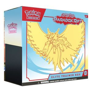 Pokemon TCG - Scarlet & Violet: Paradox Rift - Roaring Moon Elite Trainer Box | The Pokemon Company imagine