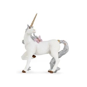 Figurina - Silver unicorn | Papo imagine