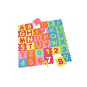 Covoras puzzle alfabet numere 36 bucati Knorrtoys 21004 imagine