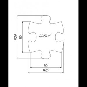 Set covorase ortopedice senzoriale puzzle mini puzzle Muffik imagine