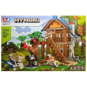 Set de constructie Minecraft Chaobao My World, Casa fierarului, 504 piese imagine
