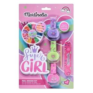 Set de manichiura pentru fetite, Martinelia, Super Girl Nail Design Kit imagine